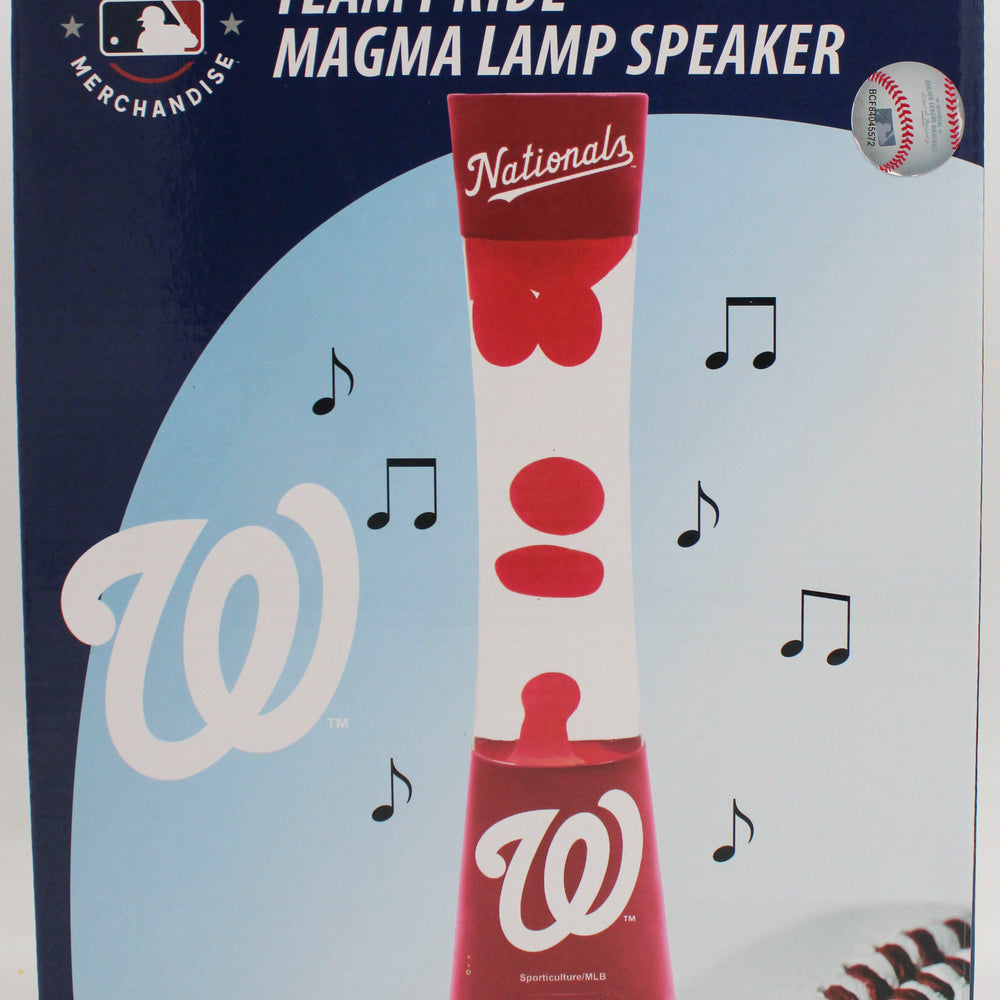 MLB WASHINGTON NATIONALS LAVA LAMP SPEAKER -16.5"