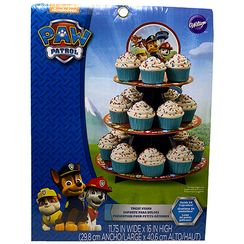 SP CUPCAKE STAND(HOLD 24)PAW PATROL