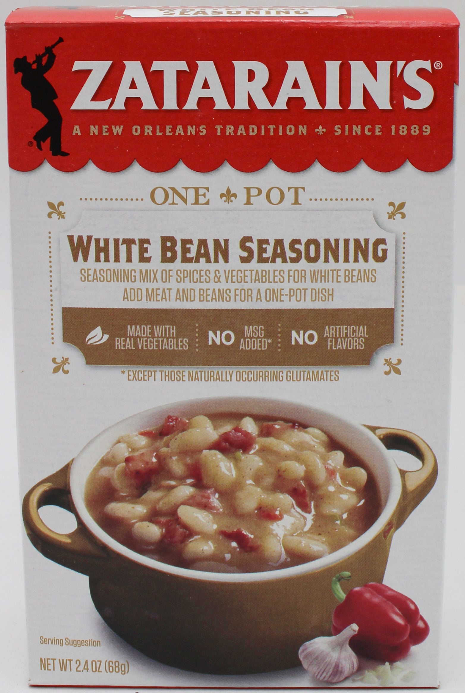 MCCORMICK WHITE BEAN SEASONING MIX 2.4 Oz BB 6/8/2027