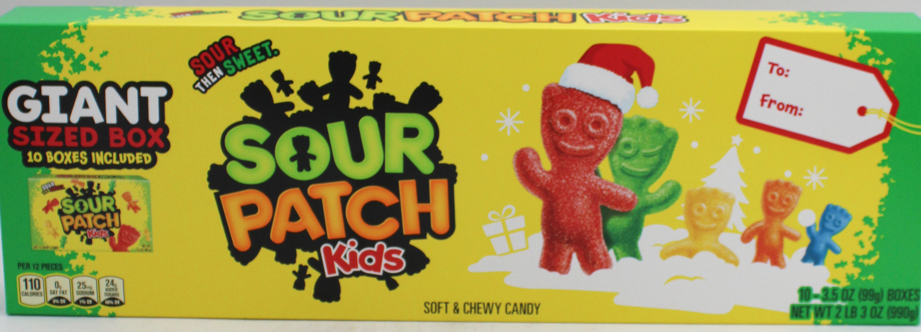 SOUR PATCH KIDS Giant Candy Box 35oz Bulk