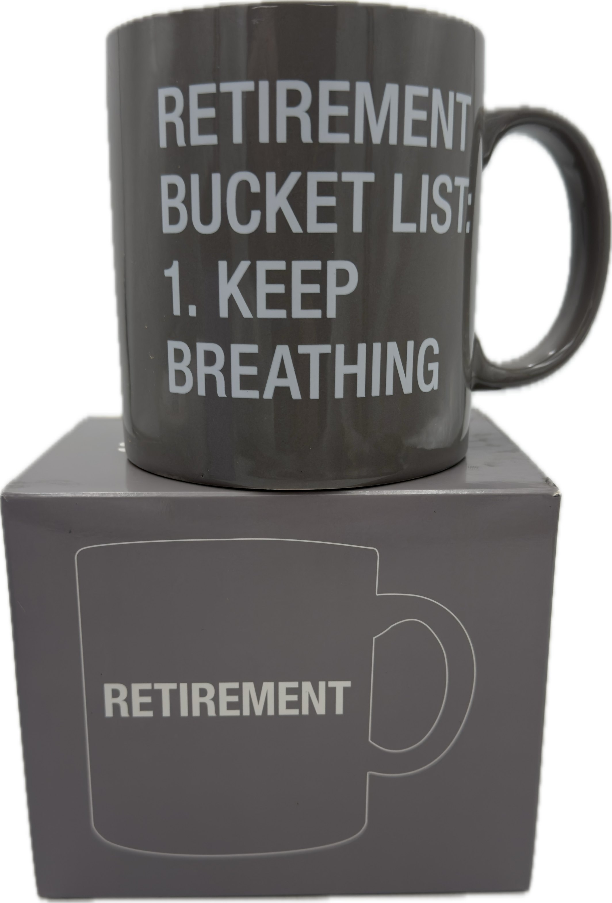 RETIREMENT BUCKET LIST MUG 20oz