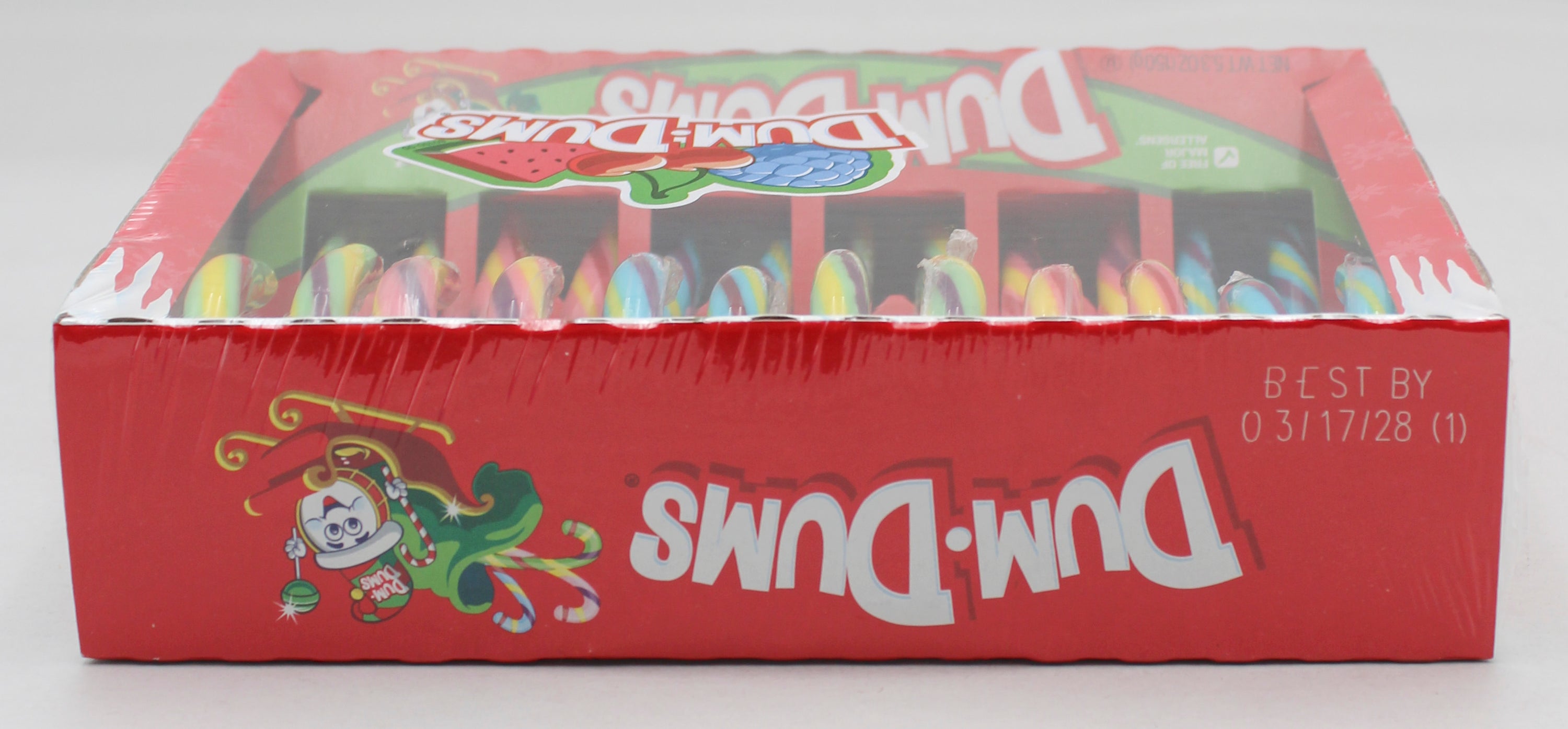 Dum Dums Candy Canes 12ct Box 5.3oz (BB 3/31/28)