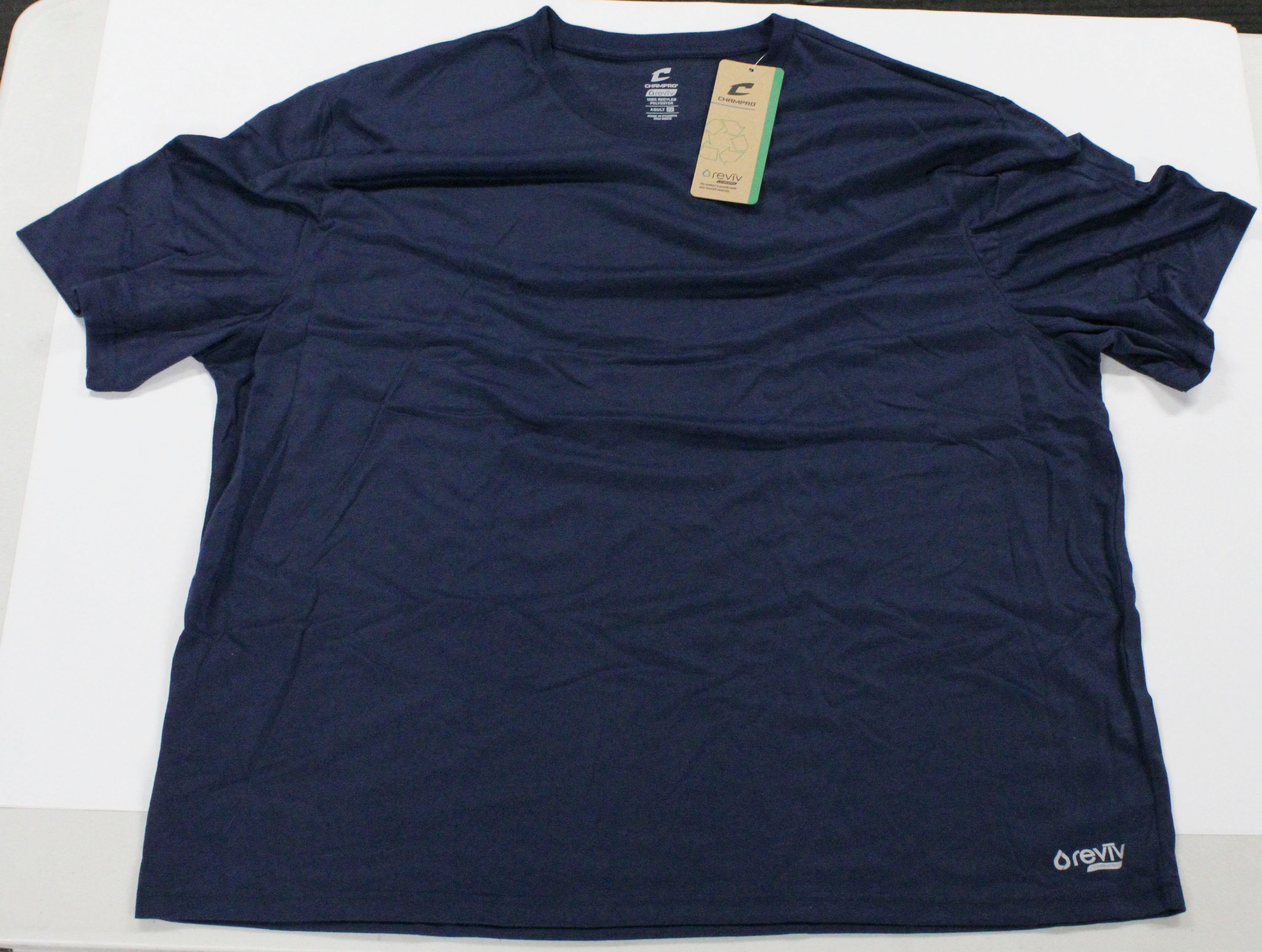 T-SHIRT - ADULT - NAVY- 3XL