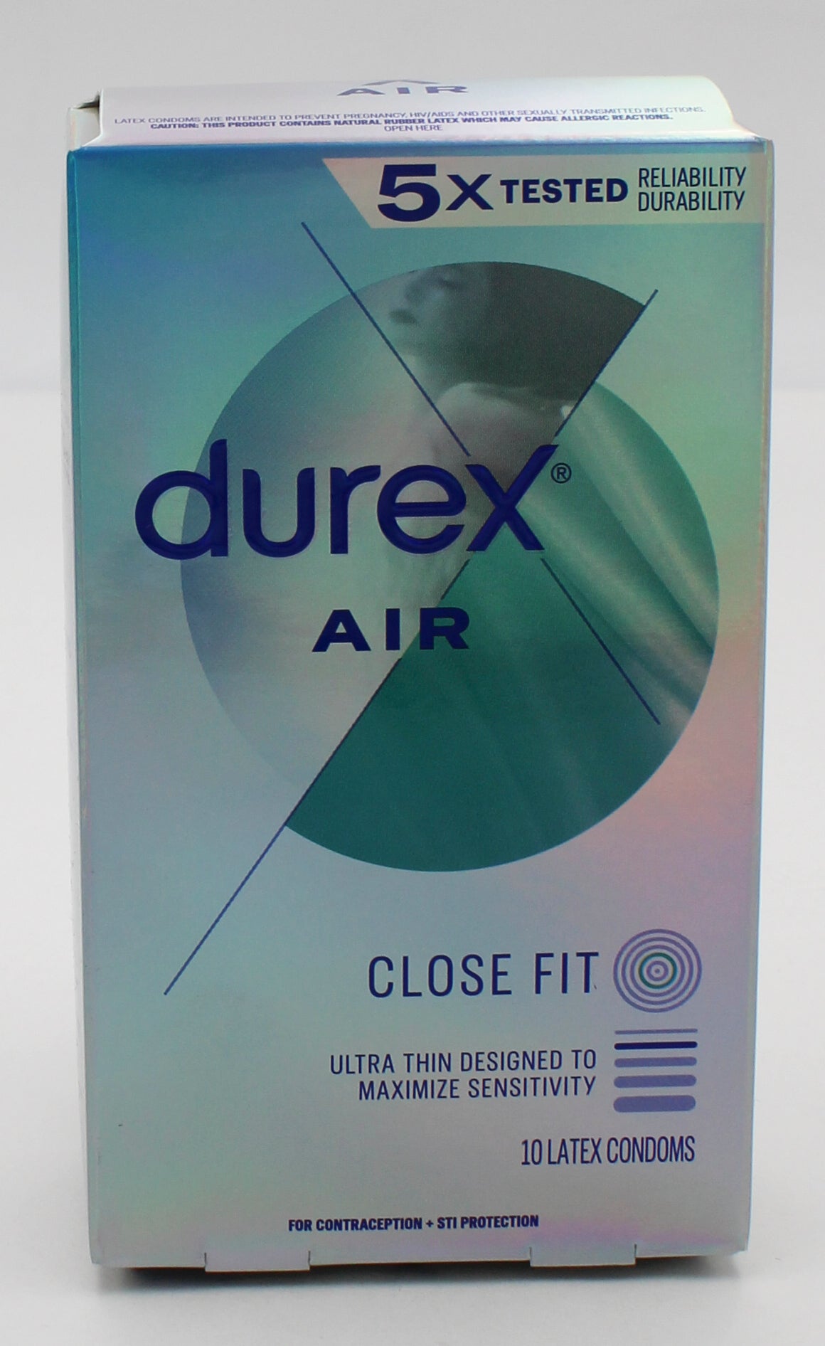 DUREX 10 PACK CONDOMS AIR CLOSE FIT EXP 2/2027