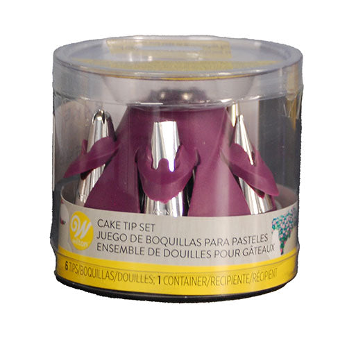 WILTON CAKE TIP SET TRAPEZOID 7CT