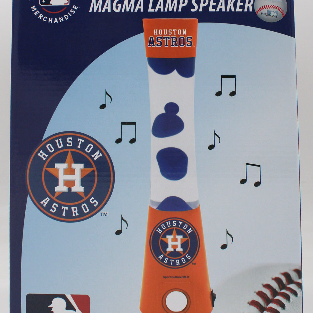 HOUSTON ASTROS LAVA LAMP SPEAKER 16.5"