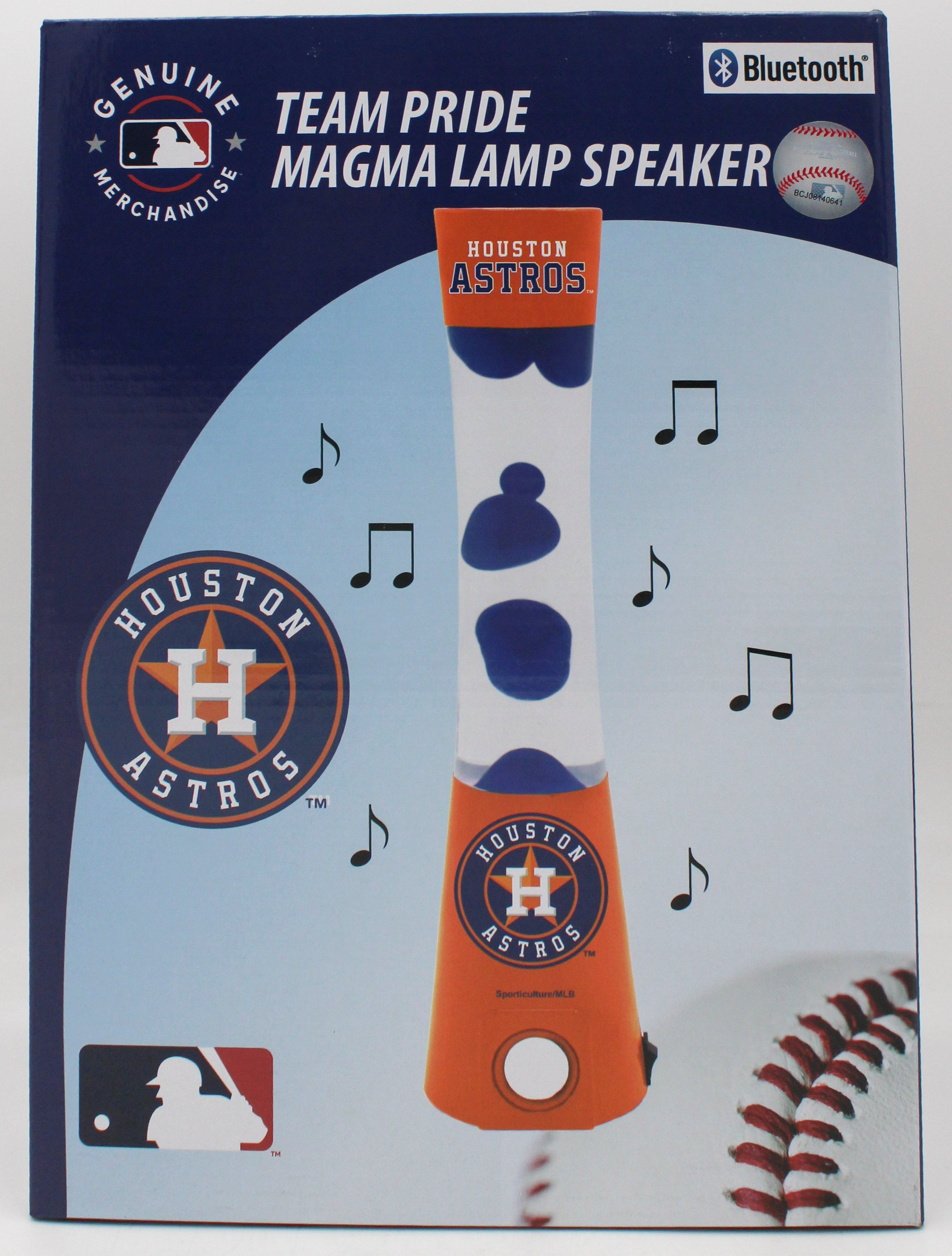 HOUSTON ASTROS LAVA LAMP SPEAKER 16.5"