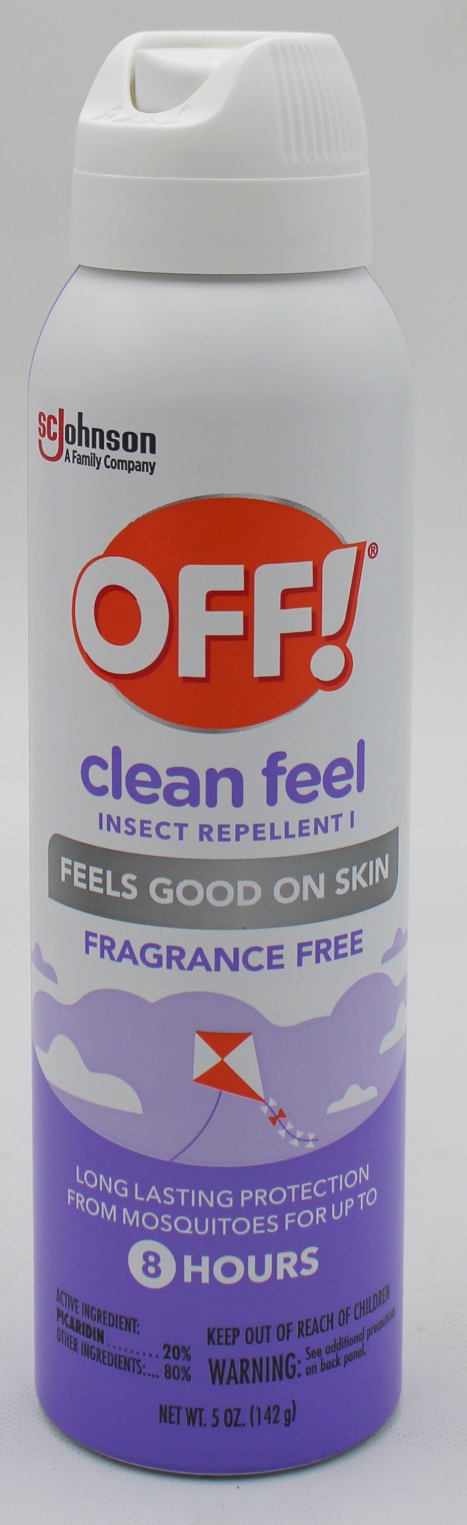 OFF CLEAN FEEL AEROSOL INSECT REPELLENT 5oz
