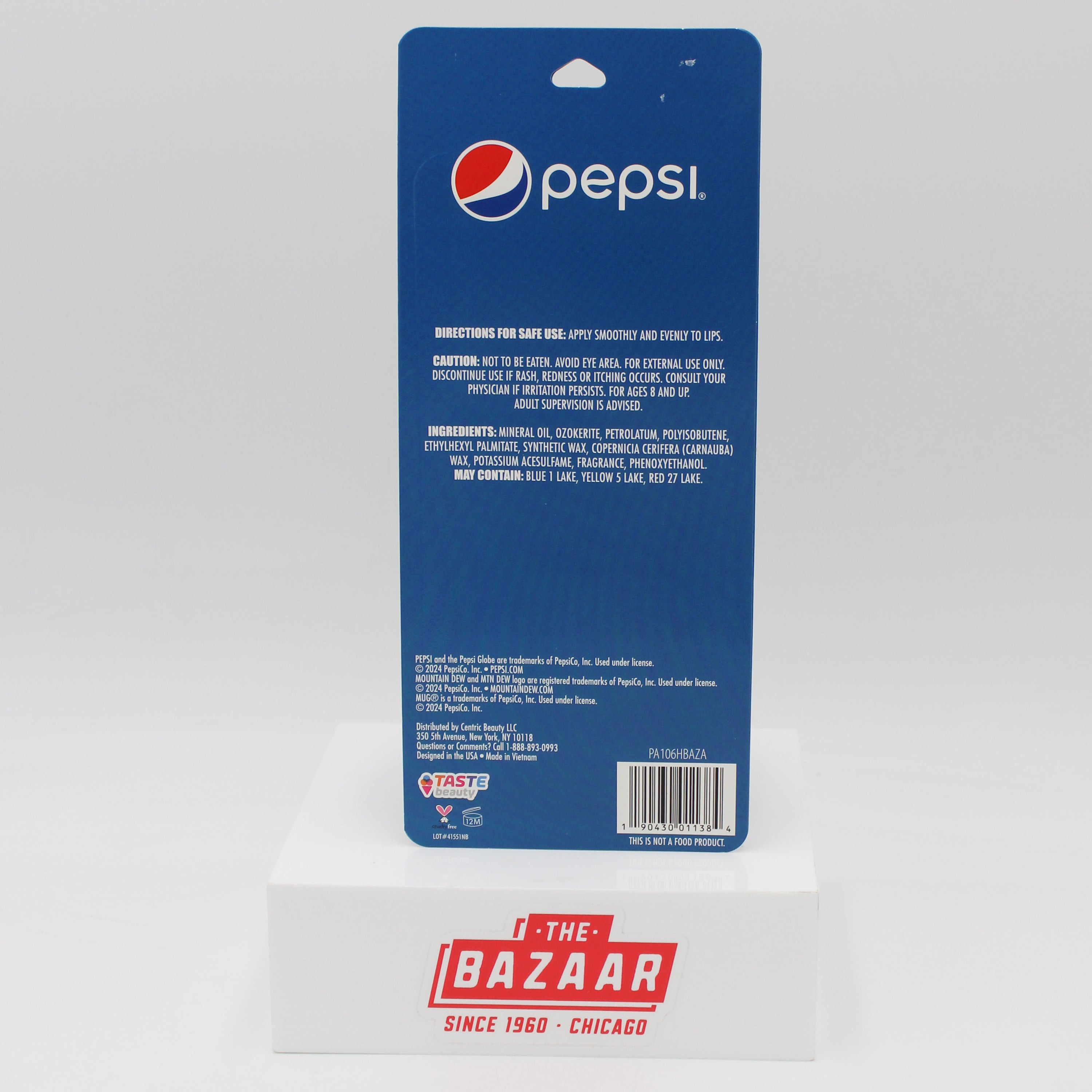 PEPSI FLAVORED LIP BALM 10ct NI