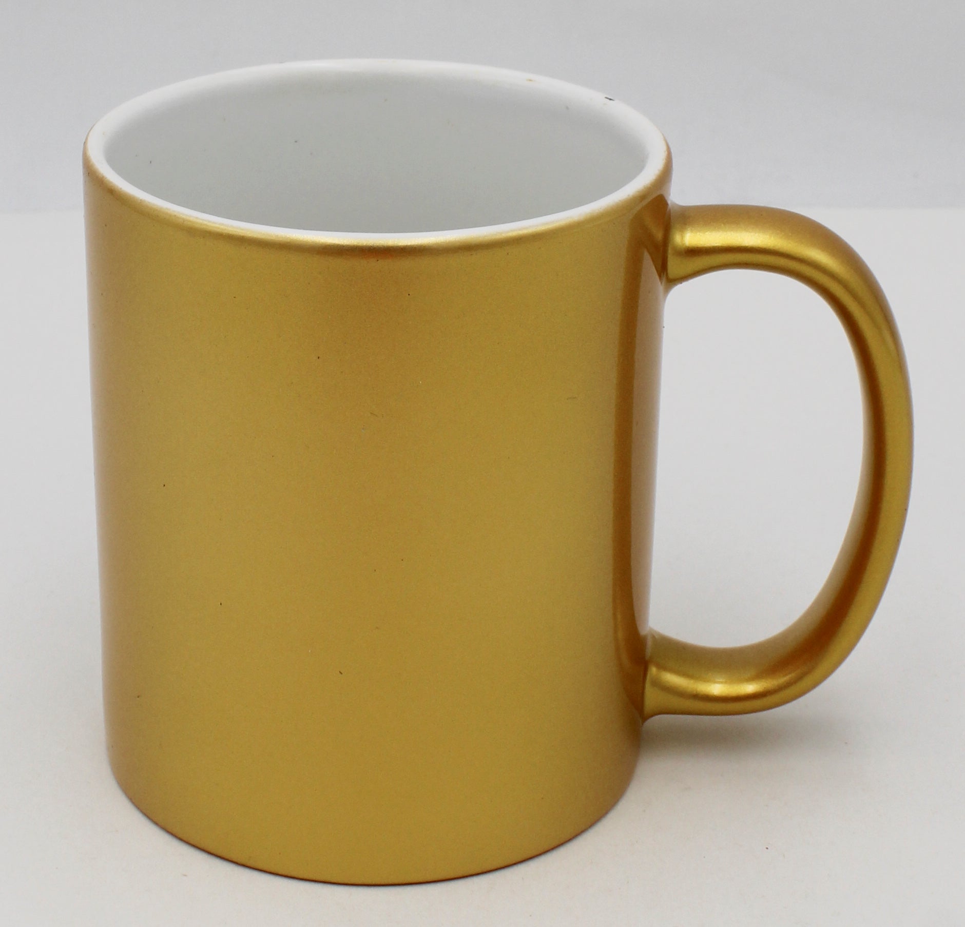 11OZ CERAMIC MUG - GOLD