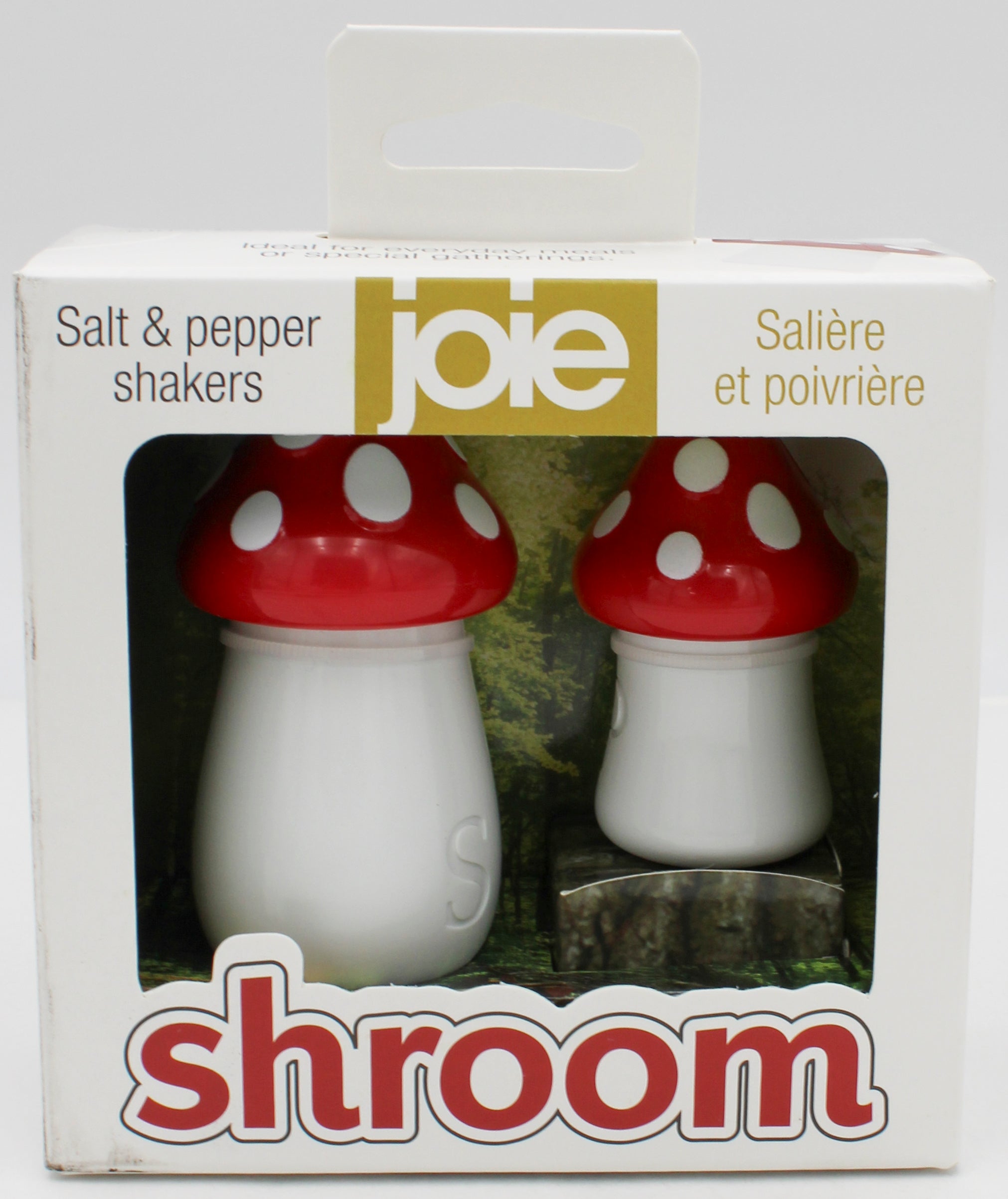 MUSHROOM SALT AND PEPPER SHAKERS NI