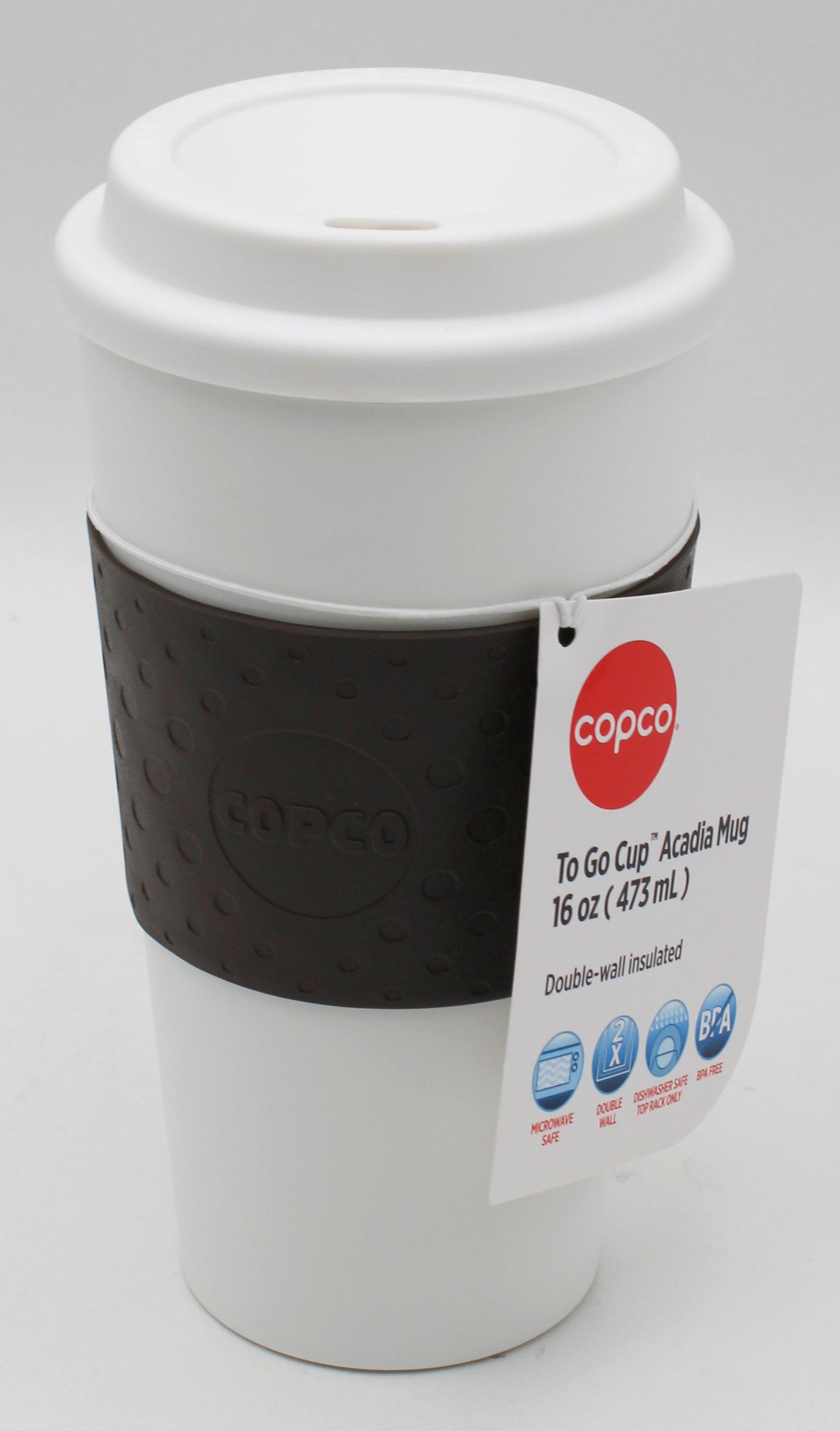 COPCO ECO TRAVEL COFFEE MUG -- BROWN NI