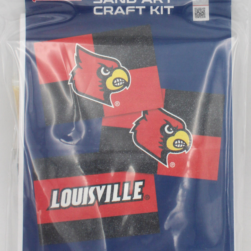 NCAA LOUISVILLE CARDINALS SAND ART CRAFT KIT
