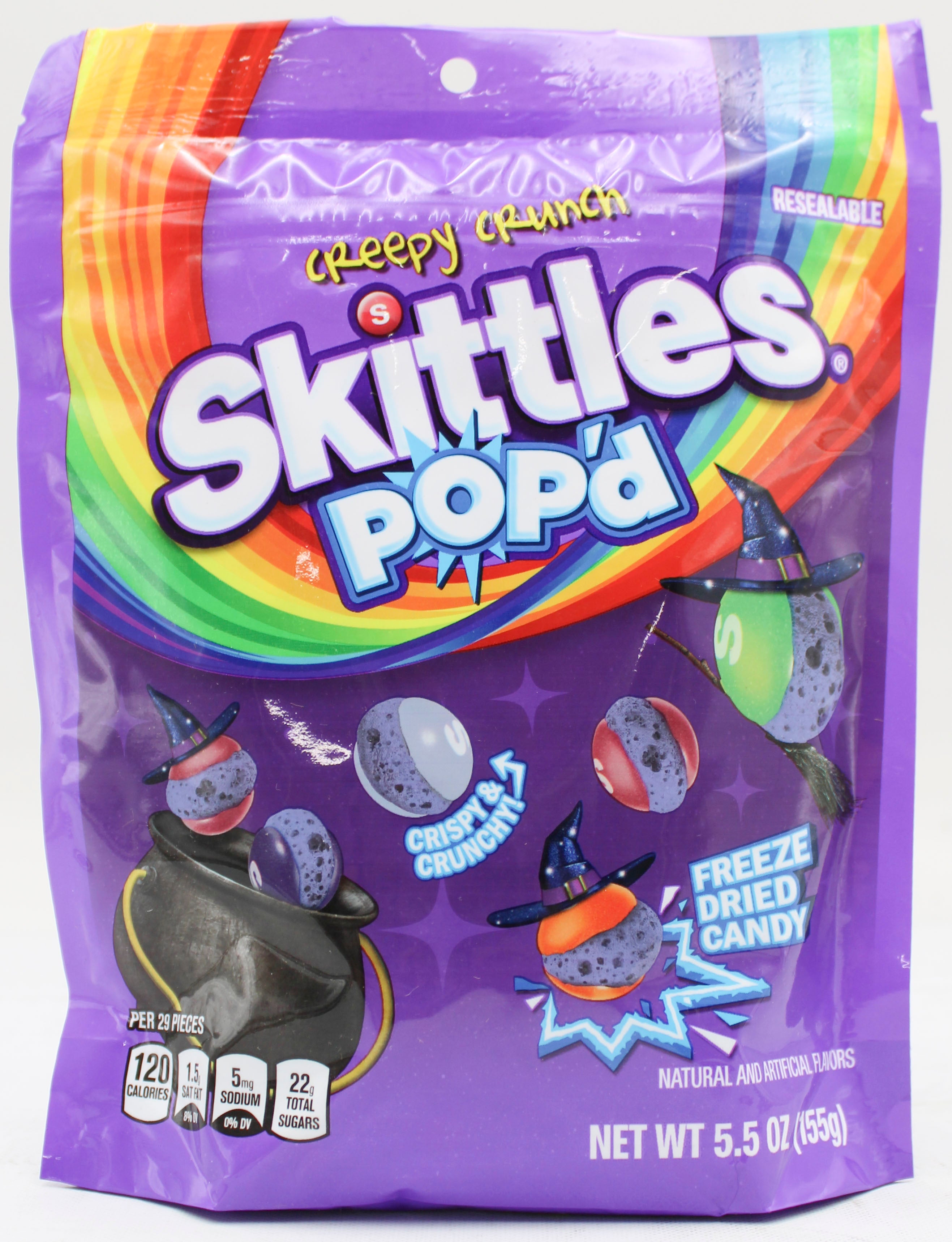 SKITTLES POP'D HALLOWEEN BLEND 5.5oz BB 9/30/2027