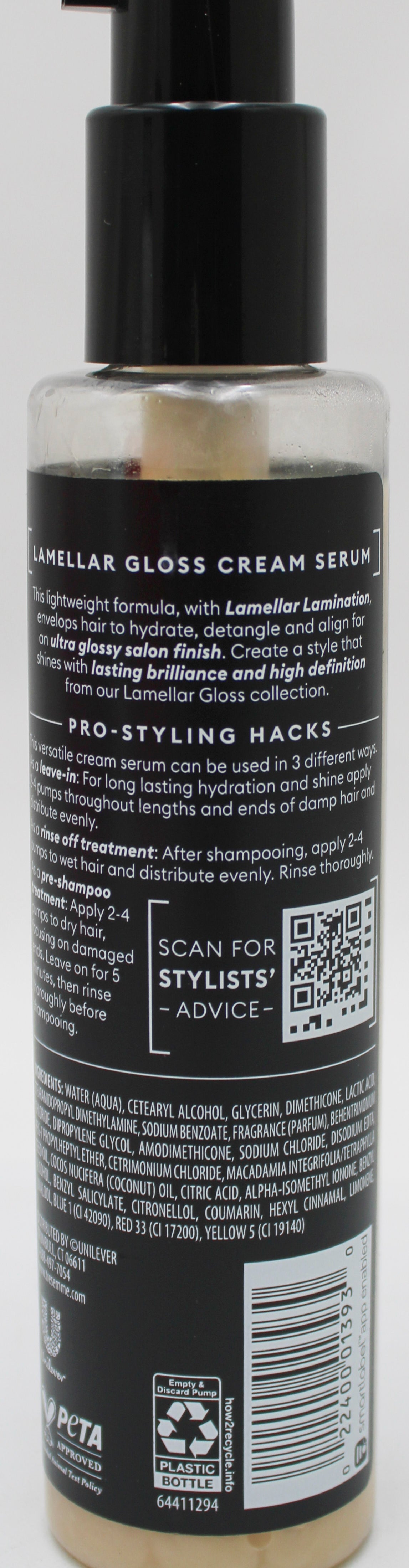 TRESEMME LAMELLAR GLOSS SERUM 5.7oz