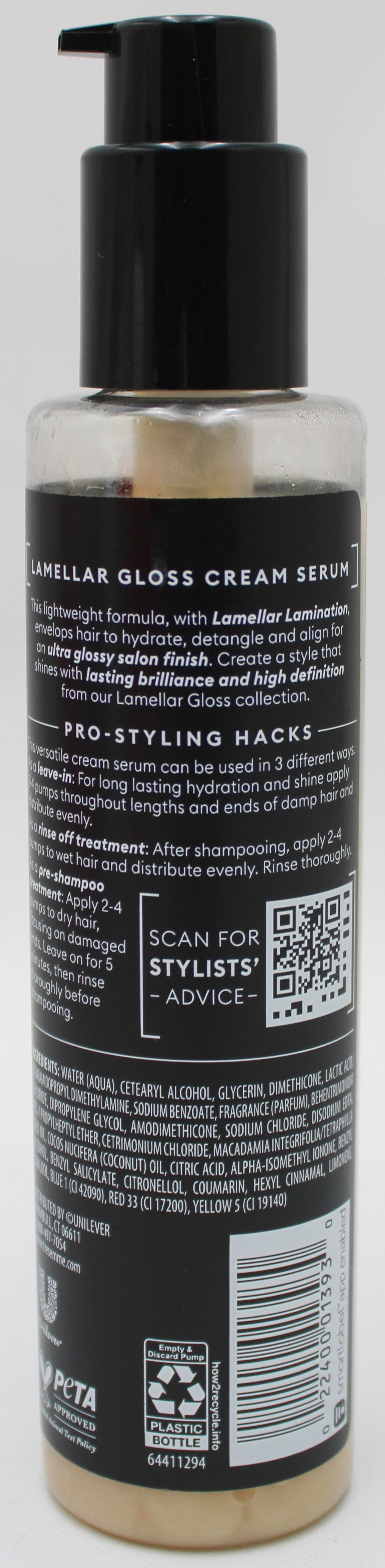 TRESEMME LAMELLAR GLOSS SERUM 5.7oz