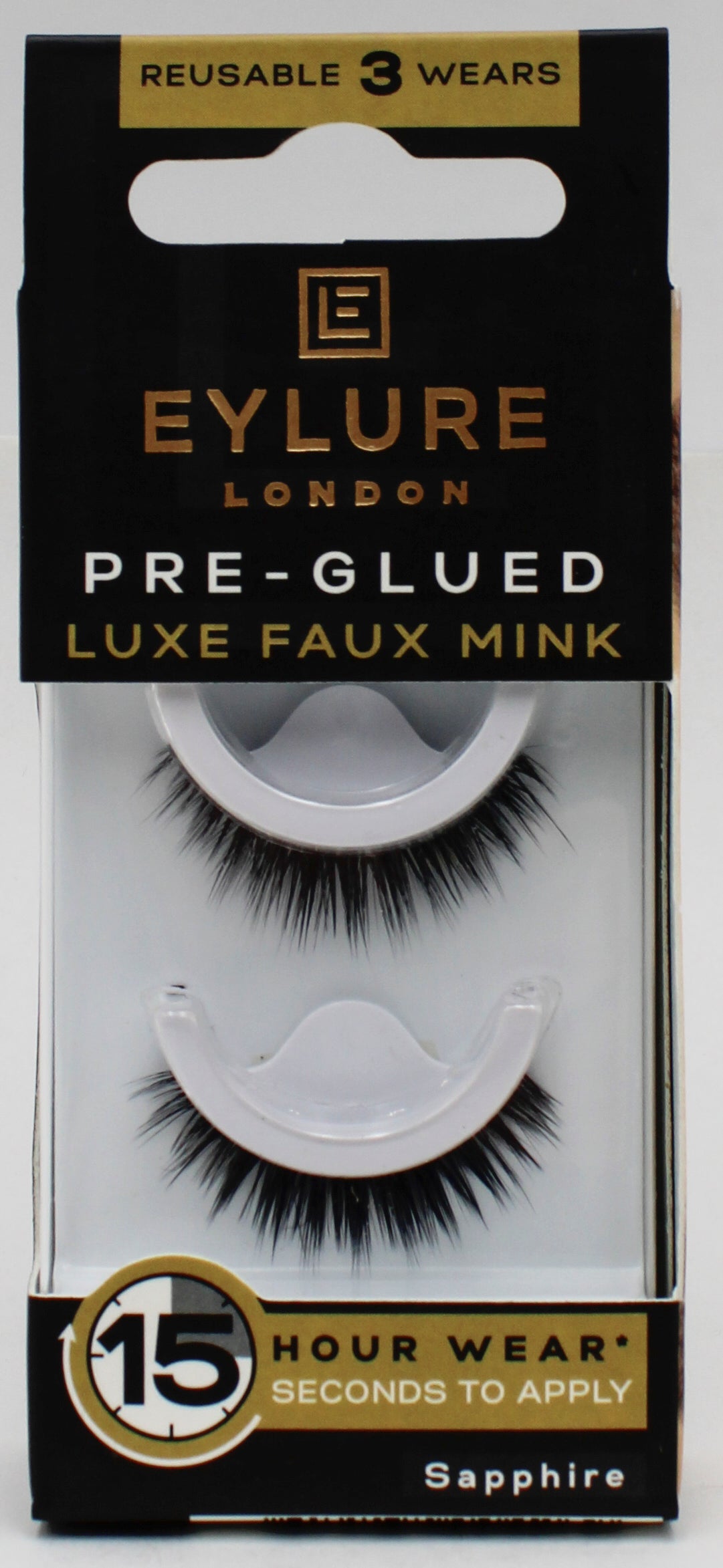SP EYLURE LONDON PRE GLUED LUXE FAUX MINK LASHES