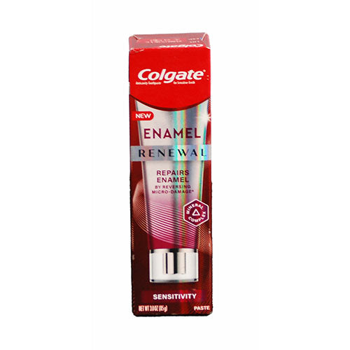 COLGATE ENAMEL RENEWAL TOOTHPASTE 3OZ-SENSITIVITY EXP 7/24 NI