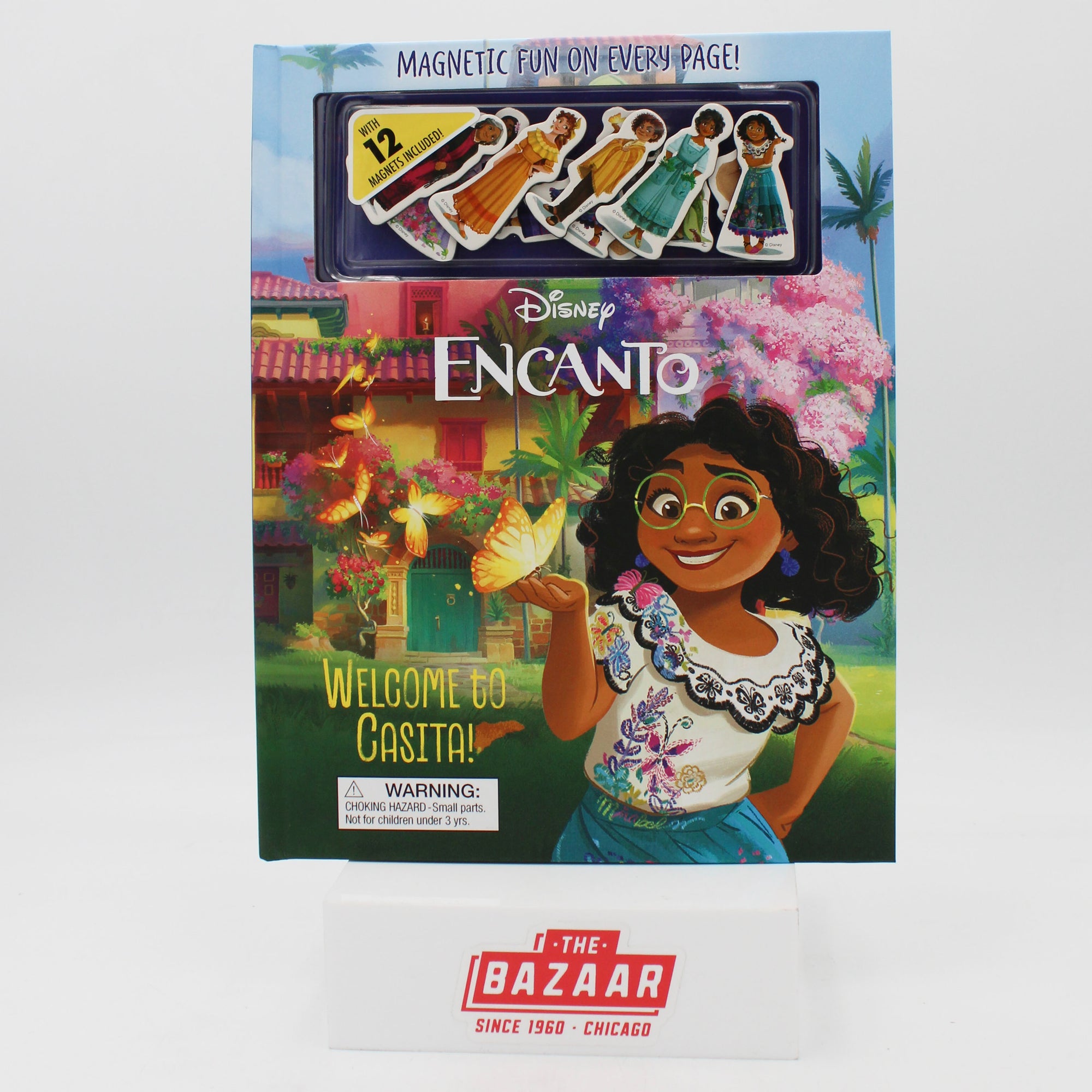 DISNEY ENCANTO: WELCOME TO CASITA! MAGNETIC HARDCOVER 10PG. PP $12.99