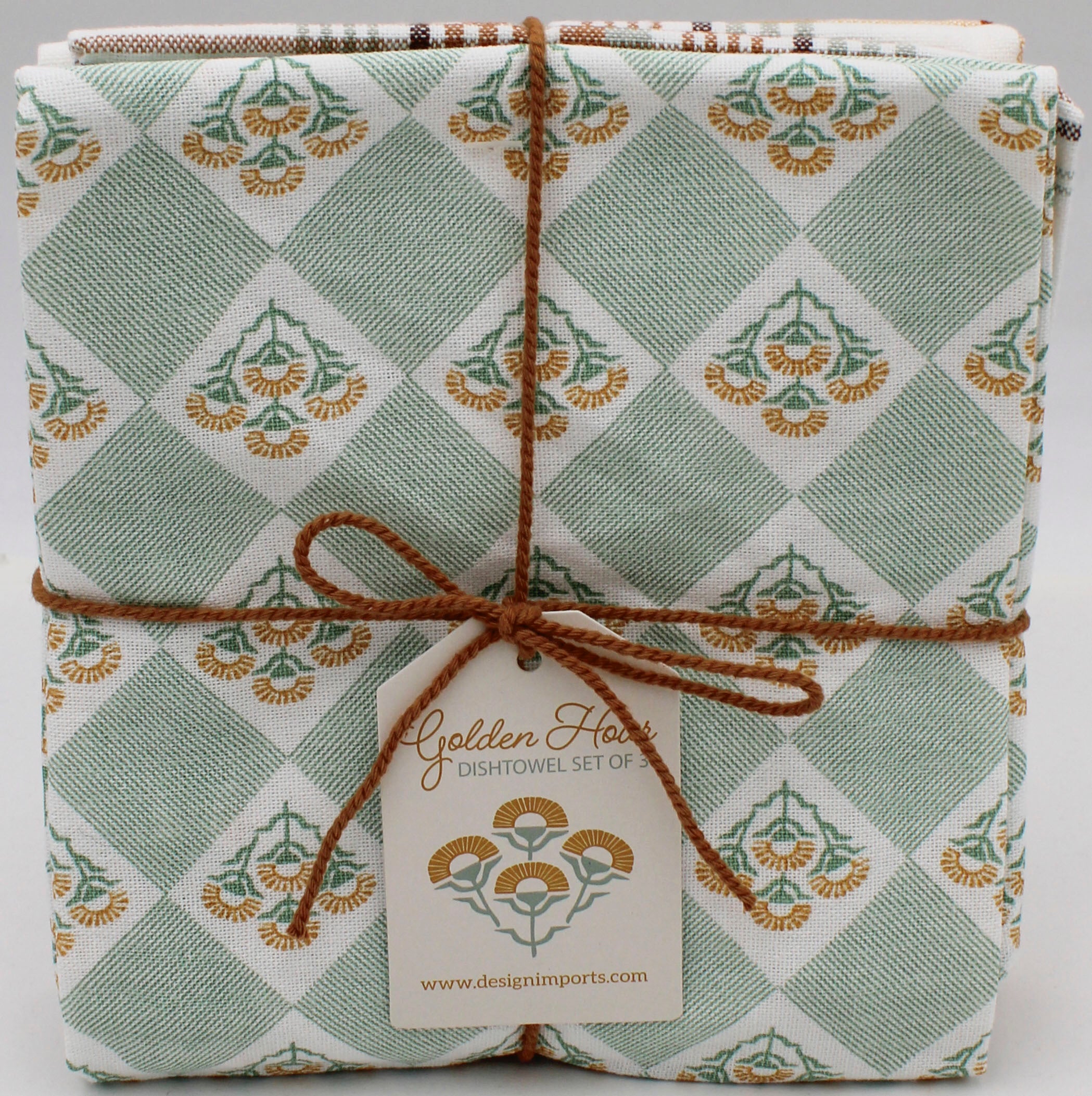 SET OF 3 DISHTOWELS - COZY DAYS
