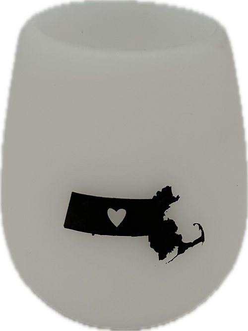 MASSACHUSETTS SILICONE WINE CUP 12.5oz