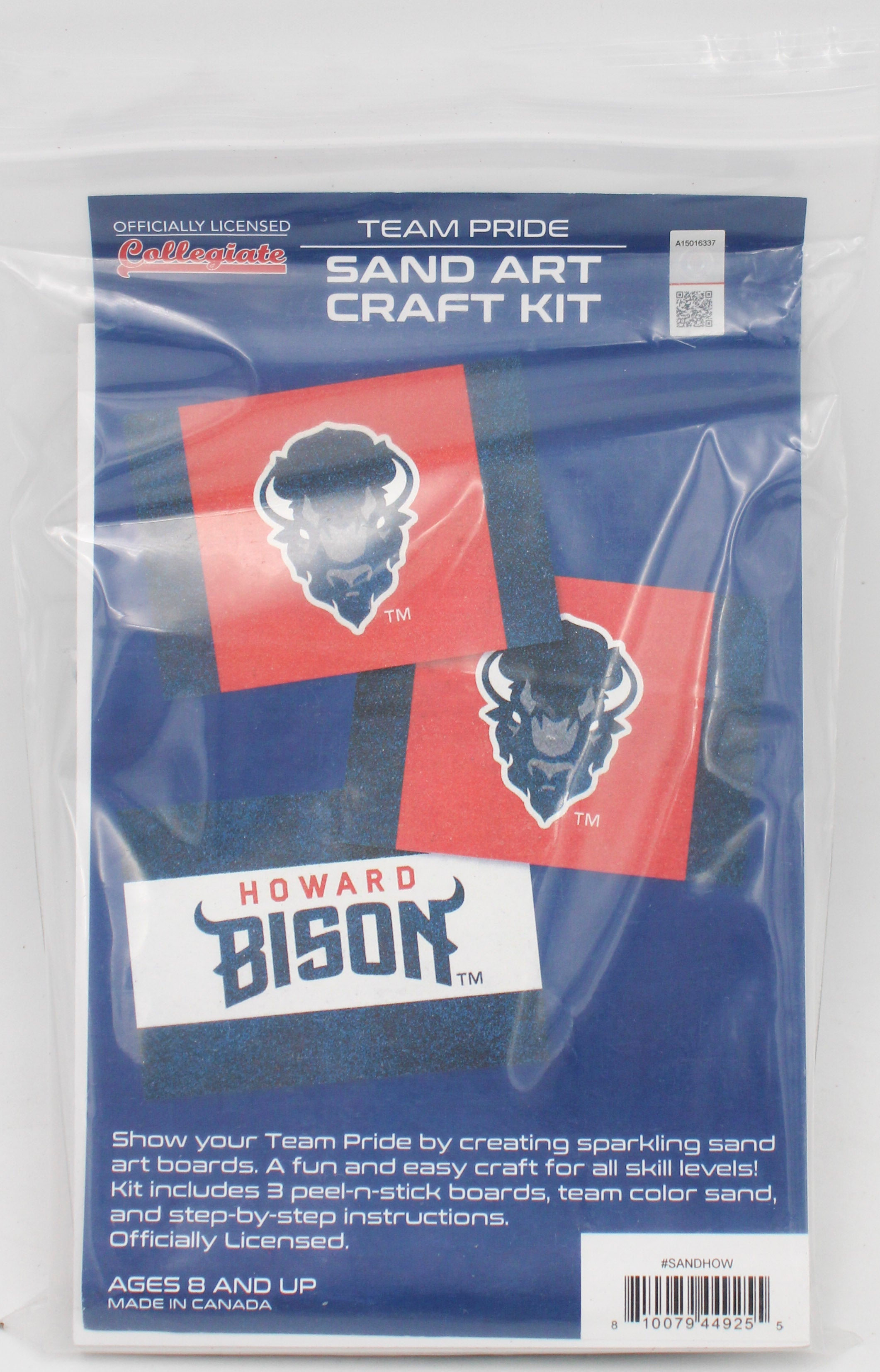 NCAA HOWARD BISON SAND ART CRAFT KIT