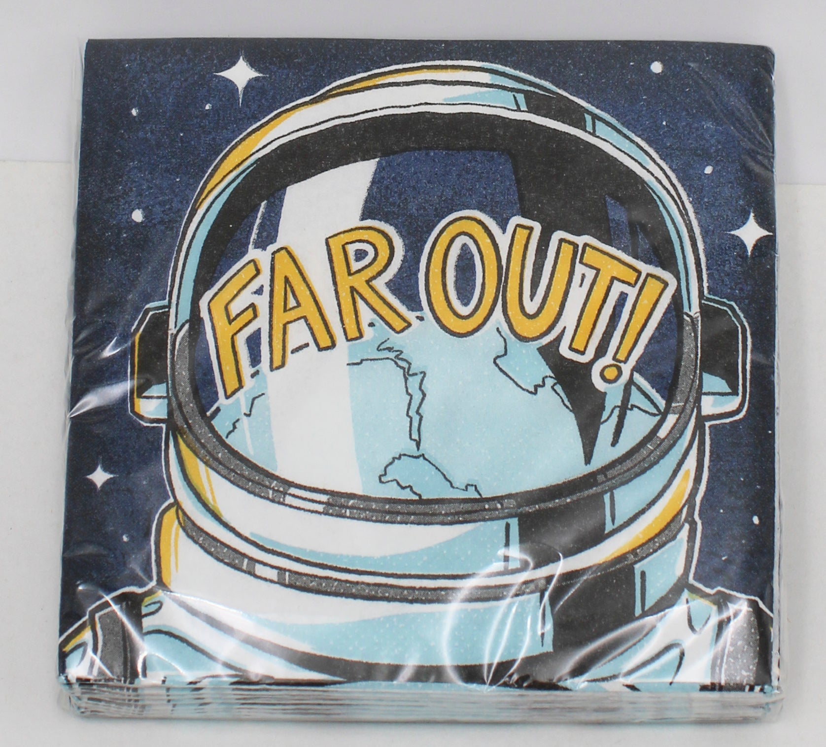 BEVERAGE NAPKIN 16CT 2P SPACE SKATER