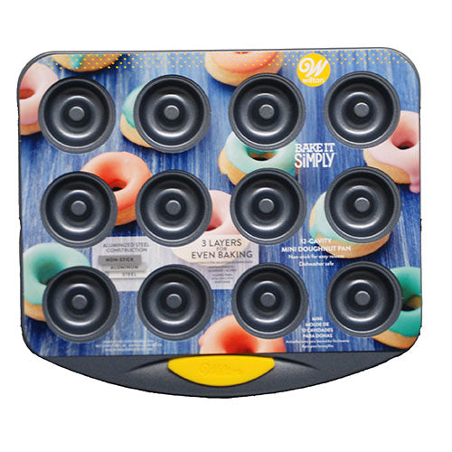 WILTON BAKE IT SIMPLY MINI DONUT PAN