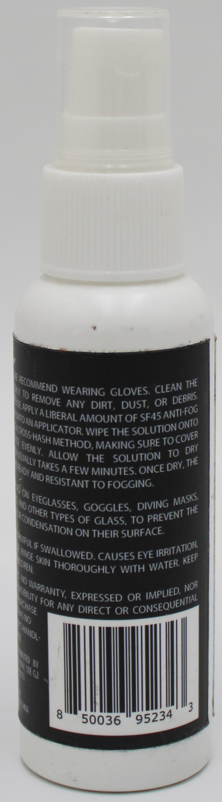 WASH N WHIPS SF45 ANTI FOG SPRAY - 50ML/1.69OZ