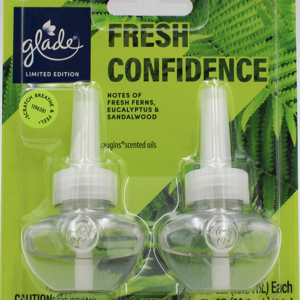 GLADE PLUGINS SCENTED OIL FRESH CONFIDENCE 2ct 0.67floz US