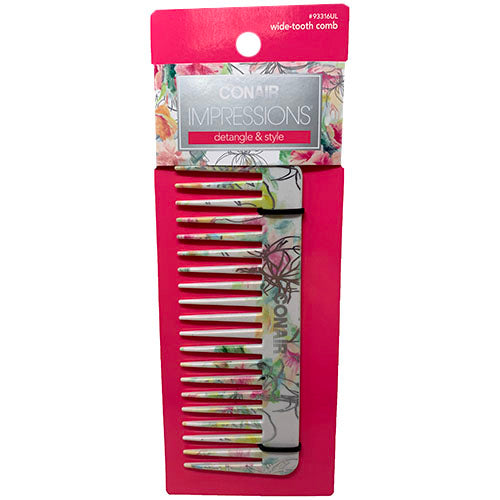 CONAIR DETANGLE WIDE TOOTH COMB-NI