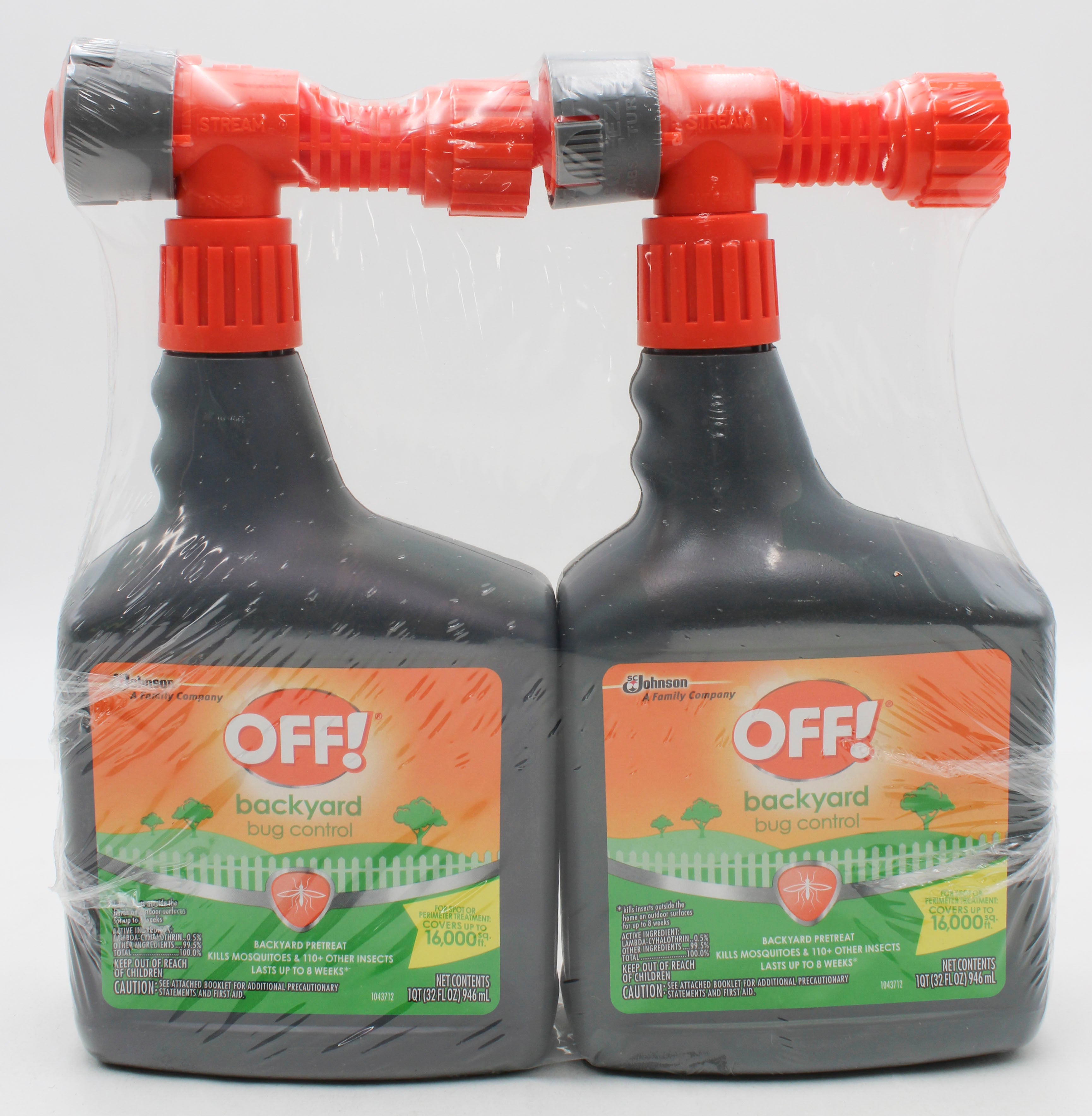 SP OFF BACKYARD BUG CONTROL 2PK 32oz
