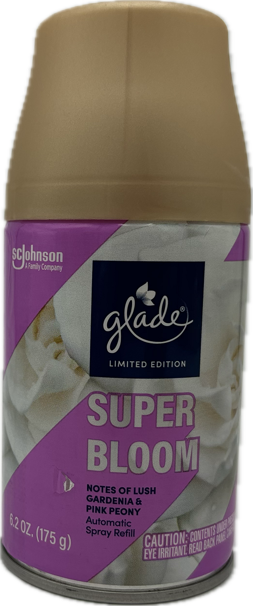 GLADE AUTOMATOC SPRAY REFILL 6.2oz SUPER BLOOM US