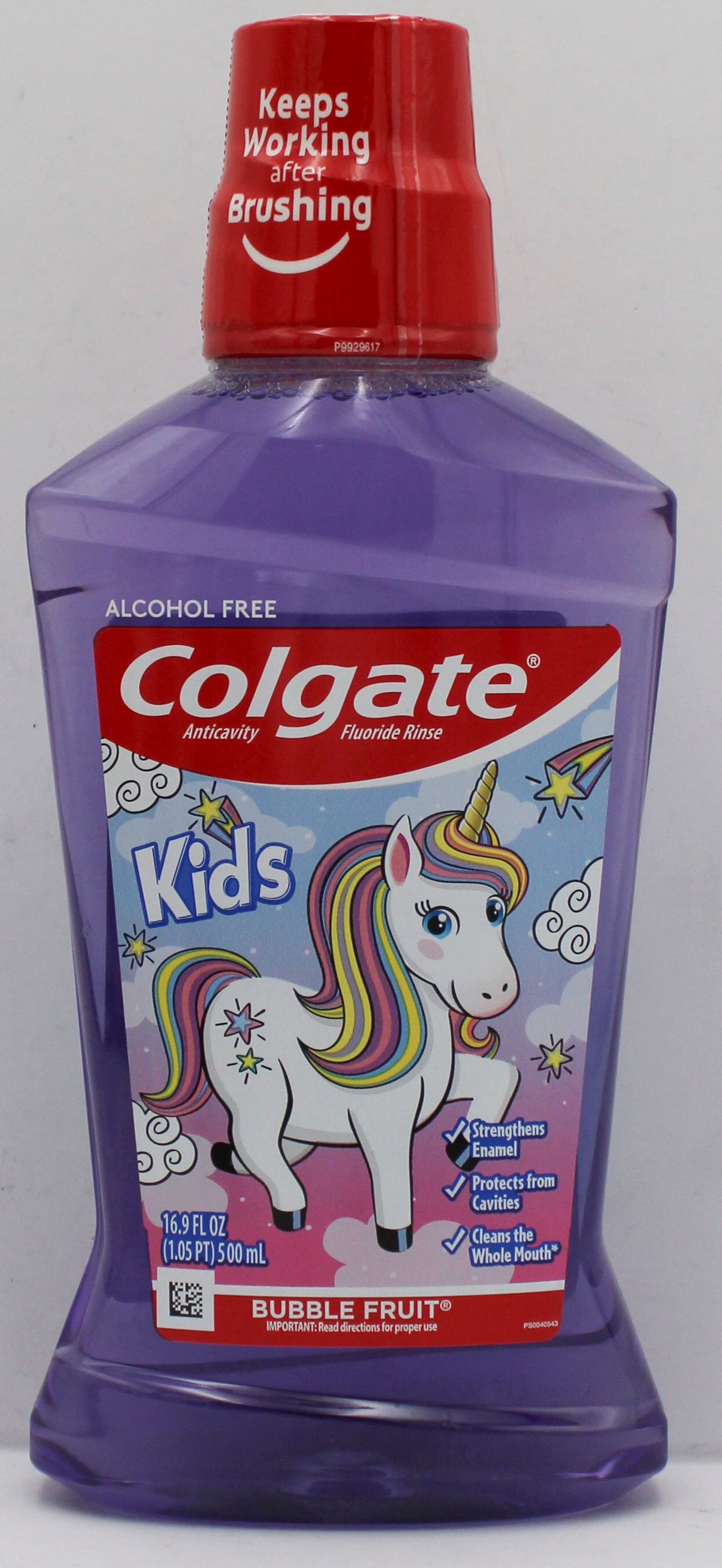 COLGATE KIDS MOUTHWASH BUBBLE FRUIT UNICORN 16.9oz EXP 4/30/2026 NI