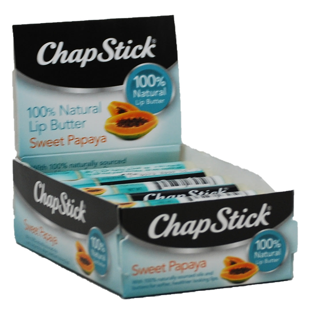CHAPSTICK PAPAYA .15oz(12/31/22)NI