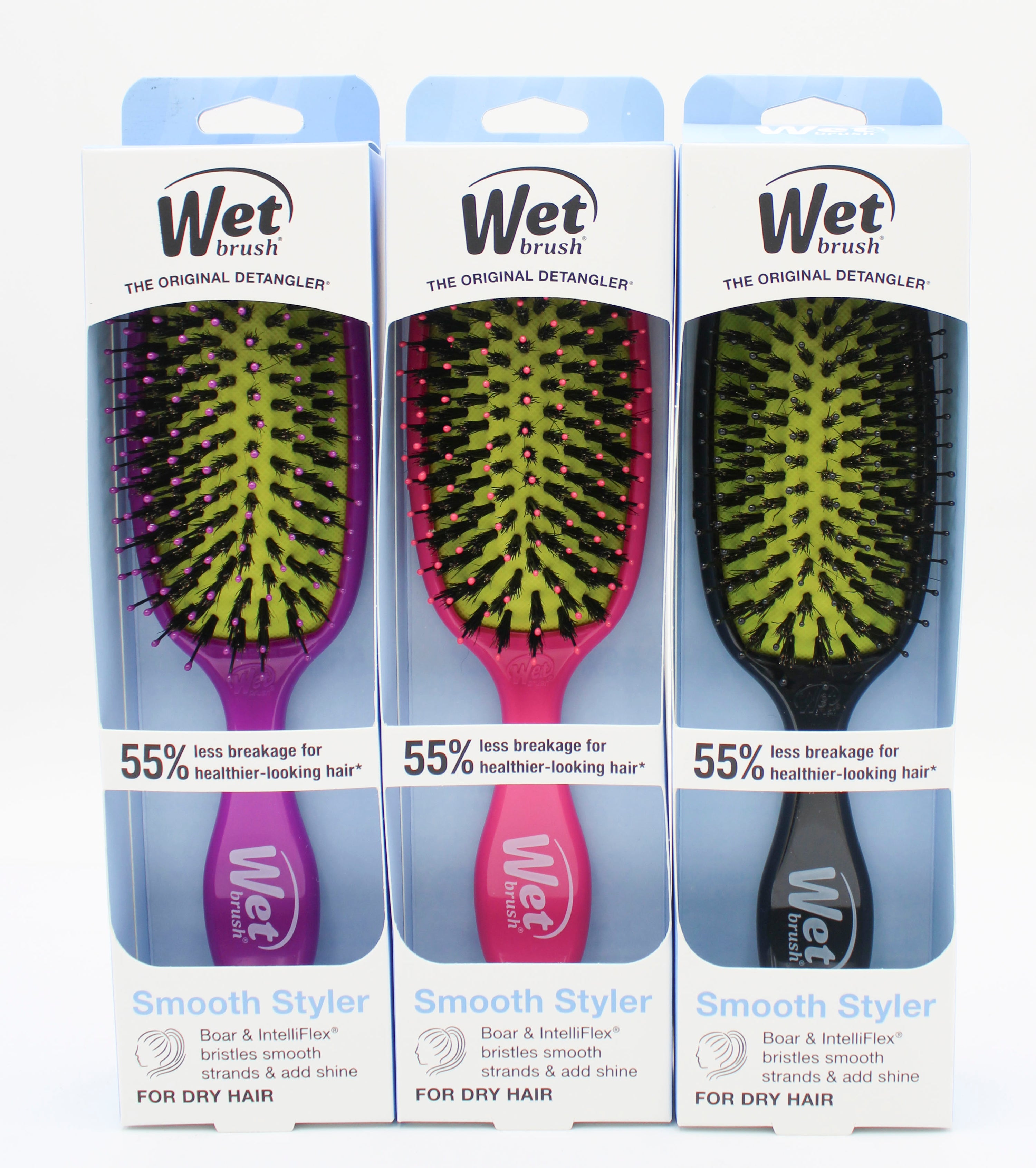WET BRUSH SMOOTH STYLER 4 ASSTORTED COLORS NI