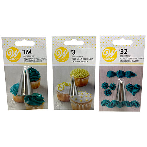 SP WILTON DECORATING TIP ASST