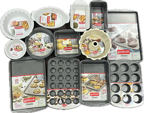 GOOD COOK NS BAKEWARE DISPLAY -192PC