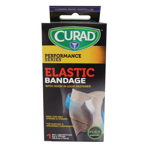 CURAD ELASTIC BANDAGE 4"x1.75YDS