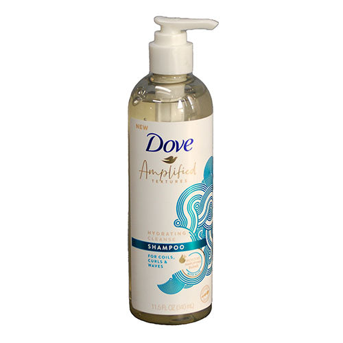 DOVE AMPLIFIED TEXTURES SHAMPOO 11.5OZ-FOR CURLS/WAVES