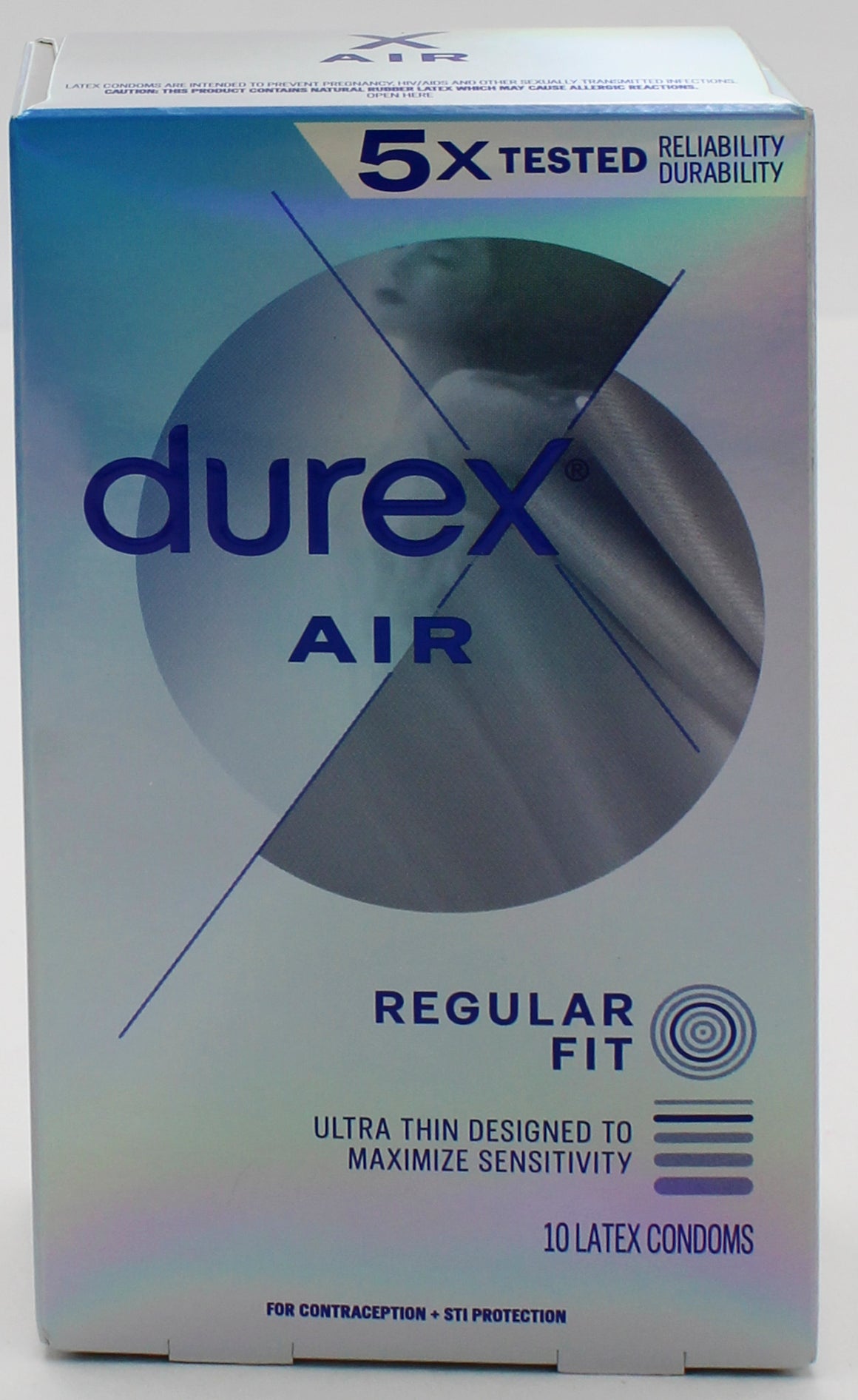 DUREX 10 PACK CONDOMS AIR REGULAR FIT EXP 5/2027