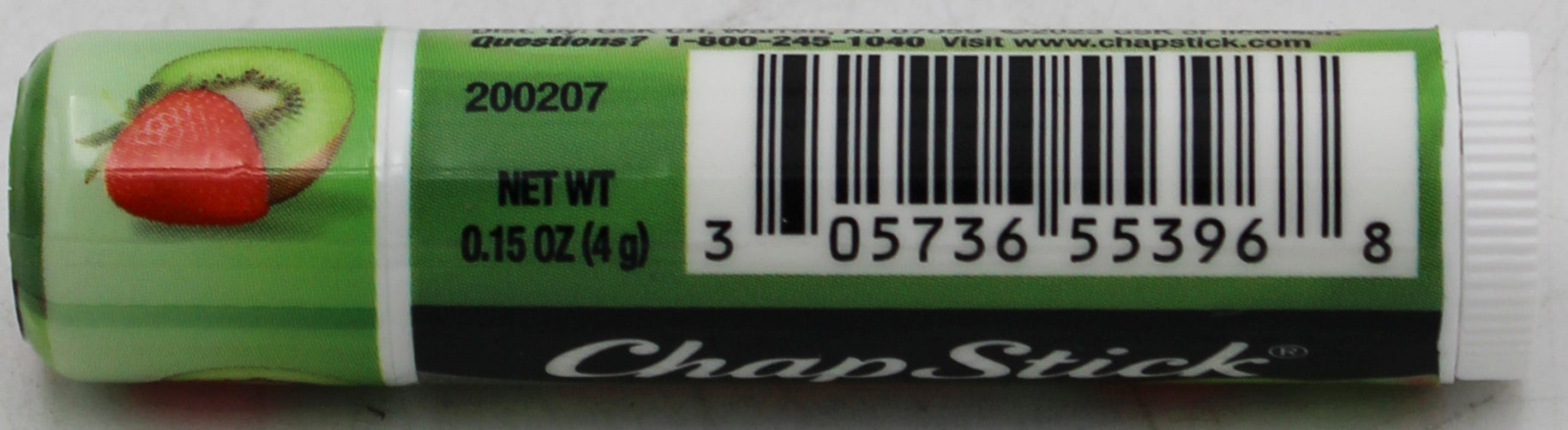 CHAPSTICK STRAWBERRY KIWI 0.15oz TRAY