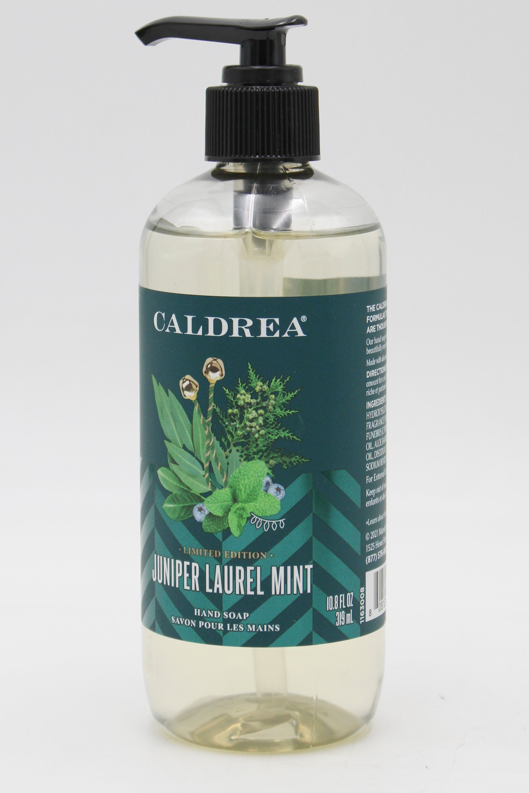 CALDREA HAND SOAP JUNIPER LAUREL MINT 10.8oz US