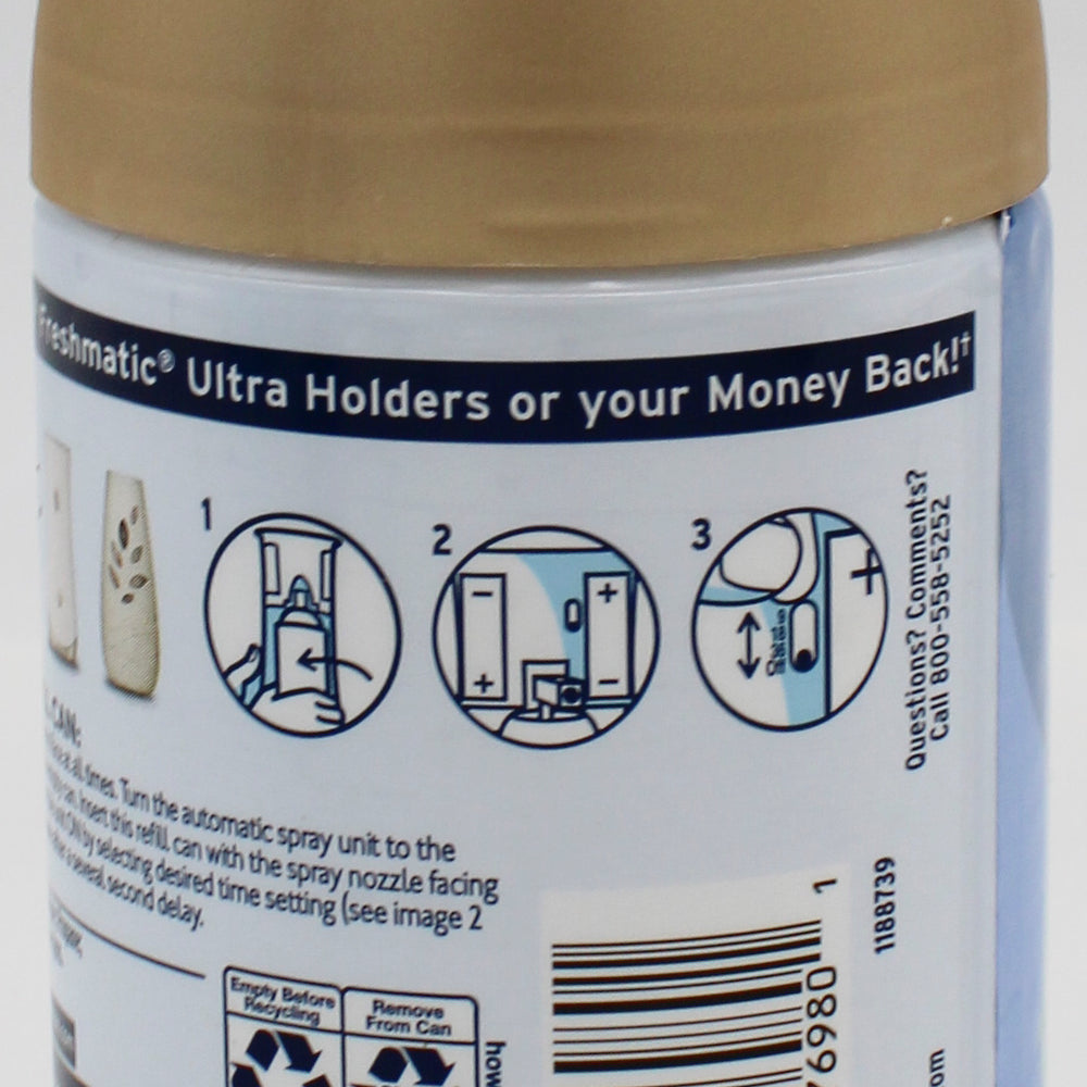 GLADE AUTOMATIC SPRAY REFILL PET ODOR CONTROL CLEAN SCENT 6.2oz US