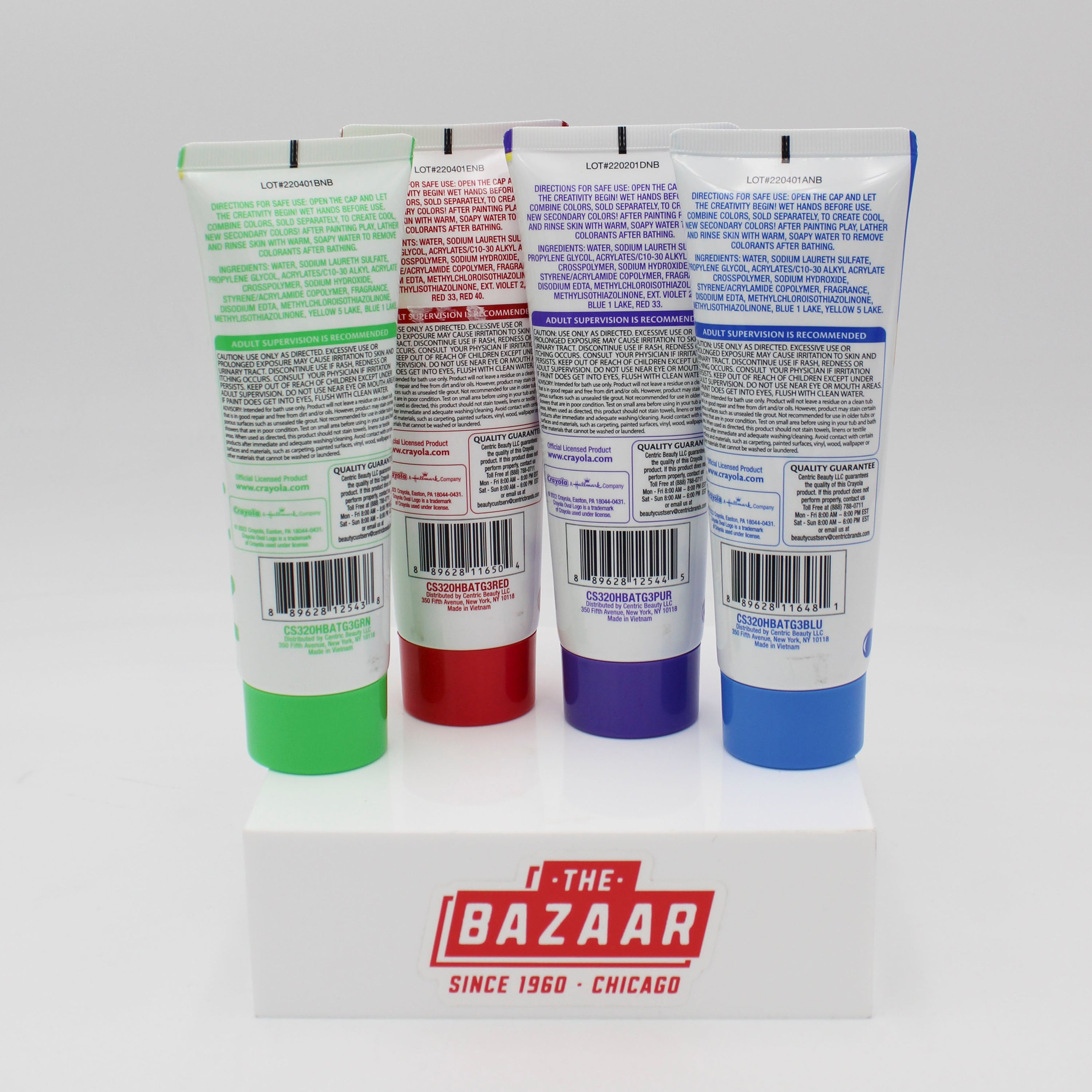 CRAYOLA FINGERPAINT SOAP ASSORTED 3oz NI