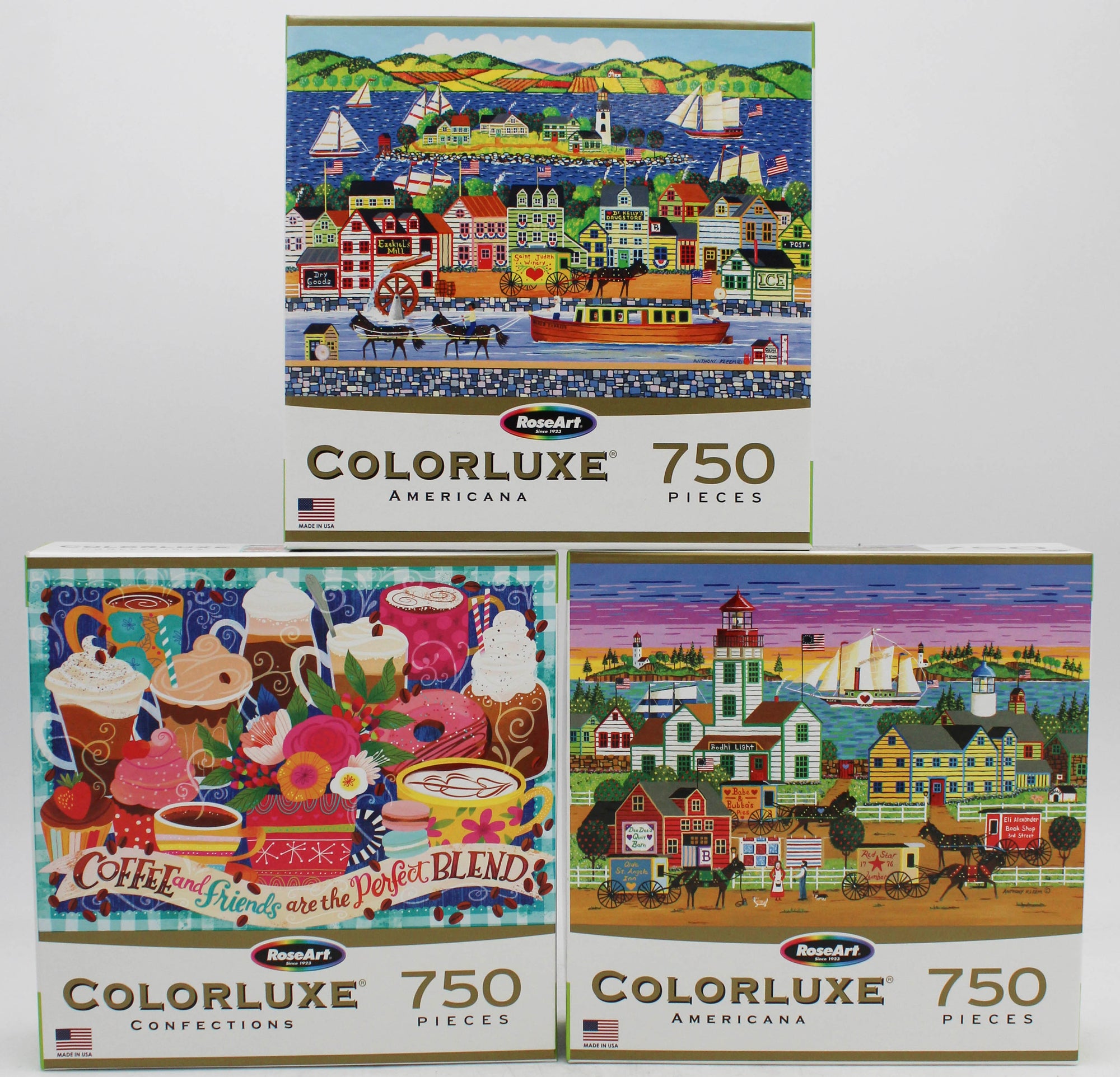 COLORLUXE 750pc PUZZLE ASSORTMENT