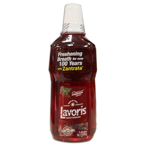 LAVORIS MOUTHWASH 50.7oz-CINNAMON