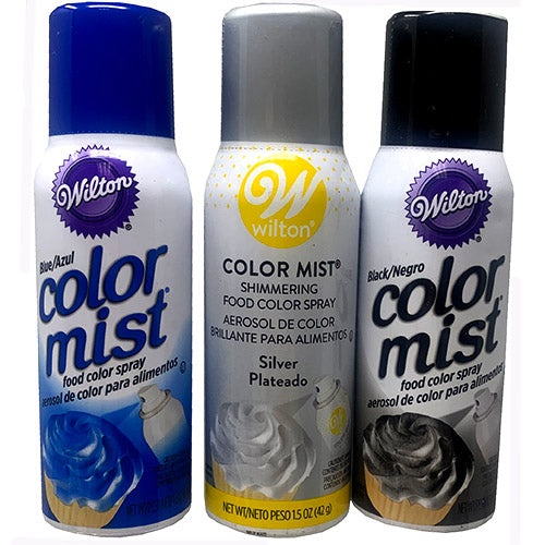 SP WILTON FOOD COLOR SPRAY 1.5oz ASST