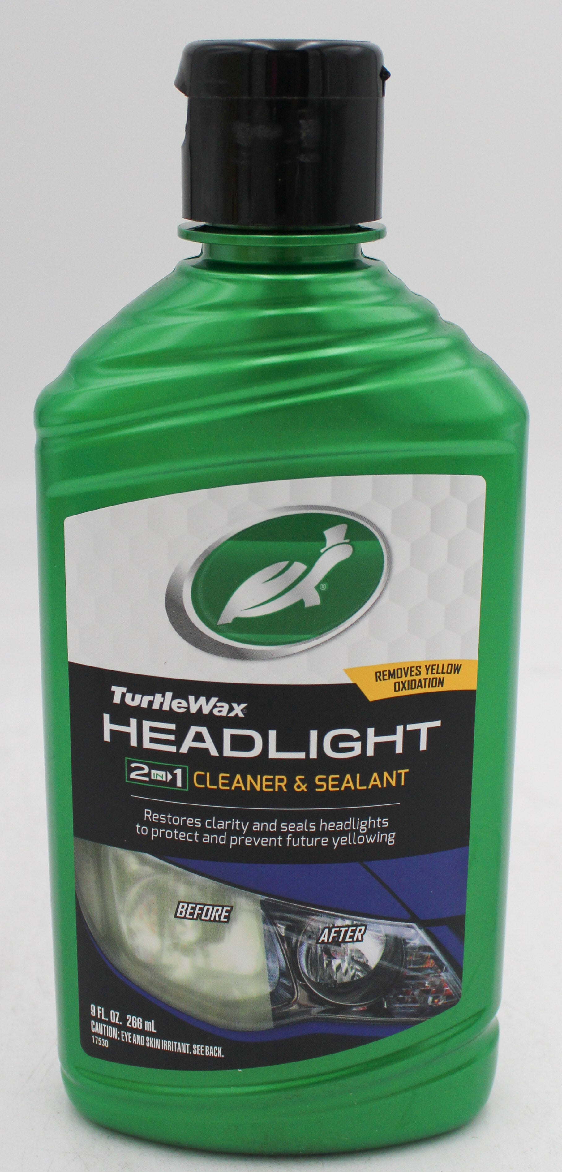 SP TURTLE WAX HEADLIGHT 2IN1 CLEANER & SEALANT 9oz