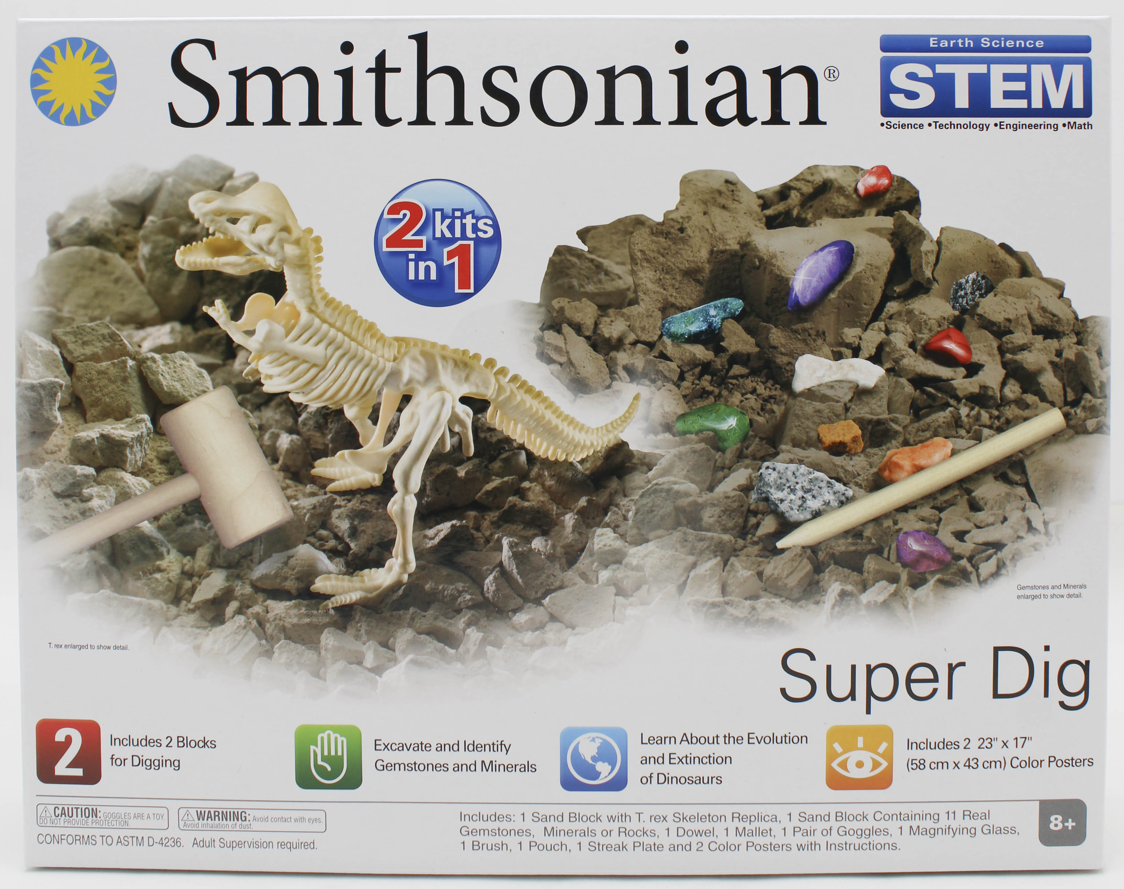 SIMTHSONIAN 2 IN 1 SUPER DIG